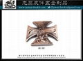 Brand bag accessories Logo designer bronze Tiepai 