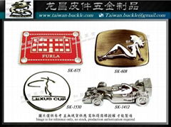 Customized Metal logo nameplate，Made in Taiwan