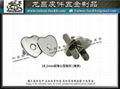 Taiwan 18mm full cover pattern magnetic button