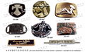 Garment and footwear chain decoration buckle 7