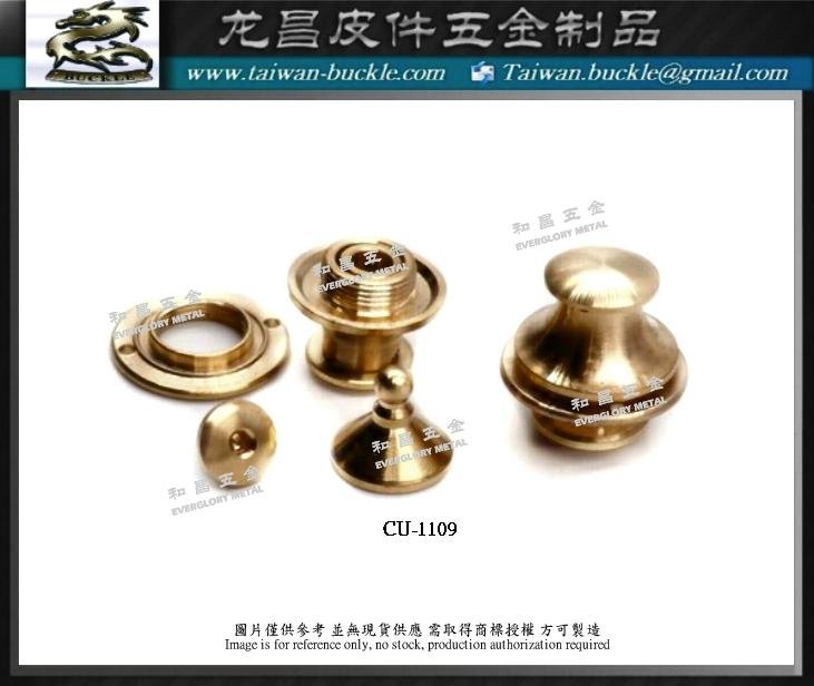 Taiwan CNC brass Metal screw buckle 4