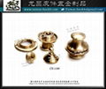 Taiwan CNC brass Metal screw buckle 4