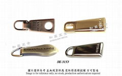 Custom high quality metal zipper Buckle
