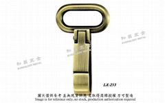 High-quality purses accessories Taiwan zinc hooks 