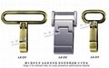 Hardware leather accessories leather shackle hook