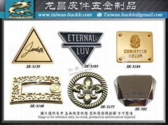 Luggage metal nameplate ,OEM made in Taiwan