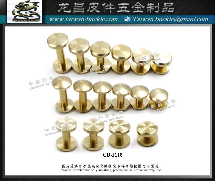 CNC銅釦 金屬 螺絲扣配件 4