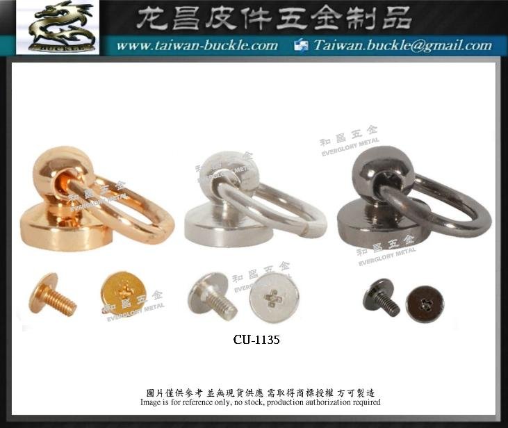 CNC銅釦 金屬 螺絲扣配件 10