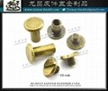 Taiwan CNC brass Metal screw buckle 9