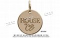 Brand accessories Metal Logo Tag MADE IN TAIWAN