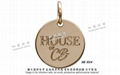 Customized Metal hollow clothing label，Made in Taiwan 10