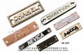 Cosmetic metal decorations Metal tag accessories