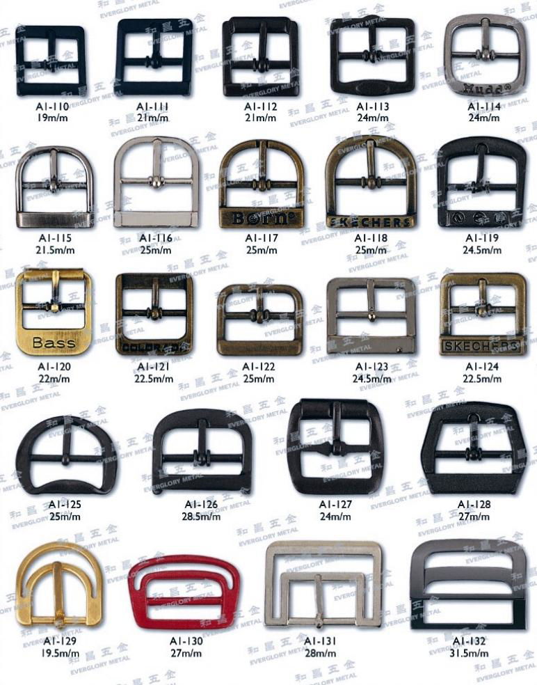 Fashion accessory metal clasp belt buckle 5