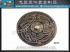  Viking Shield  Scandinavian belt buckle