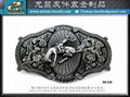 Chinese dragon belt buckle