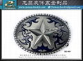  Western cowboy Metal carriage belt buckle