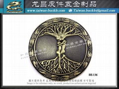  Tree of Life Western Cowboy Belt Buckle