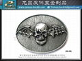  Skeleton Metal Gothic Tattoo Belt Buckle 10