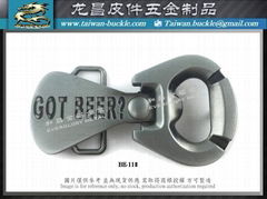 Got Beer Metal Belt Buckle