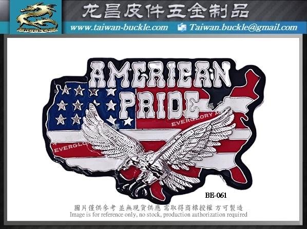 American flag eagle belt buckle 2