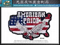 American flag eagle belt buckle 2