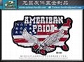 American flag eagle belt buckle