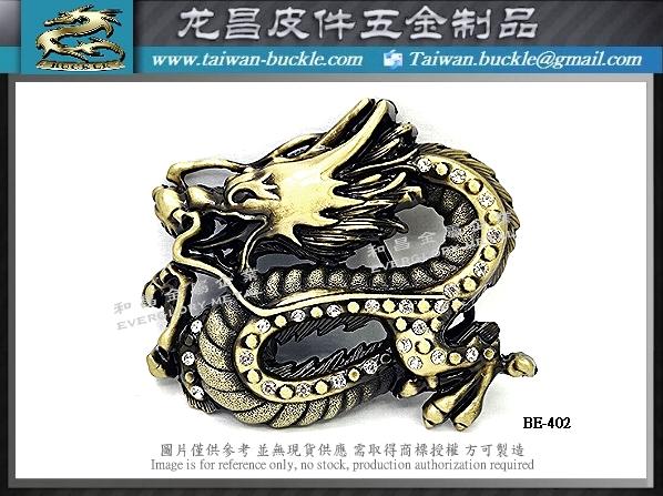 中国龙镶钻皮带扣 民族风