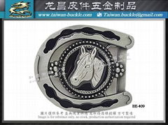 European and American horseshoe belt buckle 