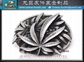 European and American style hemp leaf