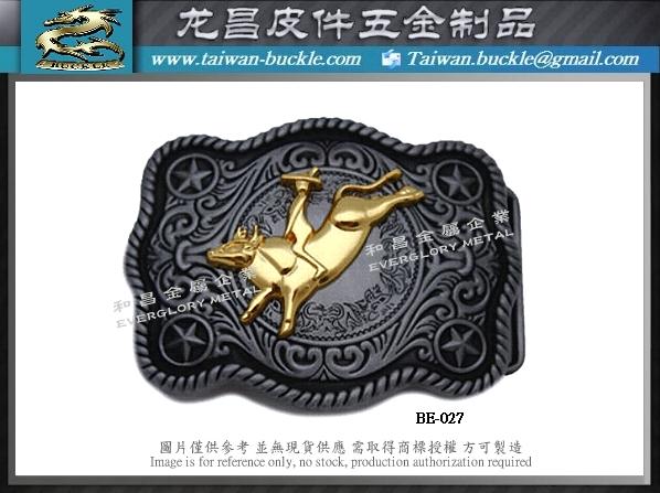 印第安人头像 金属皮带扣 3