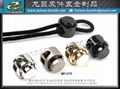 Shoelace clasp Wear buckle bell Metal rope buckle 7