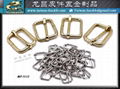  Round single hole metal rope buckle Clothing pants clothing accessories pendant 14