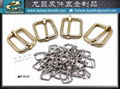  Round single hole metal rope buckle Clothing pants clothing accessories pendant