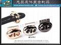 Shoelace clasp Wear buckle bell Metal rope buckle 2