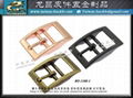 purses buckles, trademark brand, metal nameplates, leather accessories