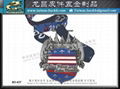 marathon finisher metal tag