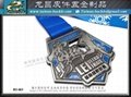 Custom Marathon Metal Medal Hang Tag