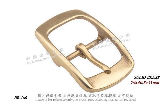 Taiwan Brass Horseshoe Buckle 2