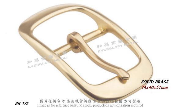 Taiwan Brass Horseshoe Buckle 4