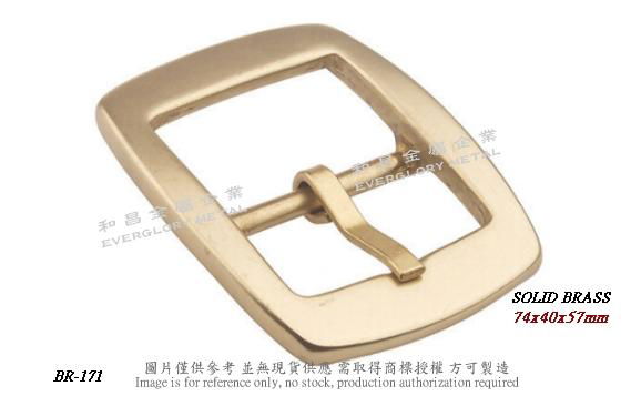 Taiwan Brass Horseshoe Buckle 5