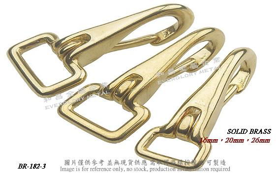 Customized  Brass Buckle，turning ring  3