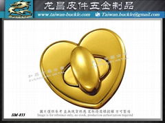 高品质品牌包金属锁扣设计开模台湾制造