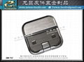 Suitcase l   age boarding case metal accessories Taiwan design and manufacture 2