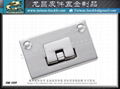 Toolbox metal lock design and