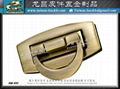 Leather hardware metal jewelry