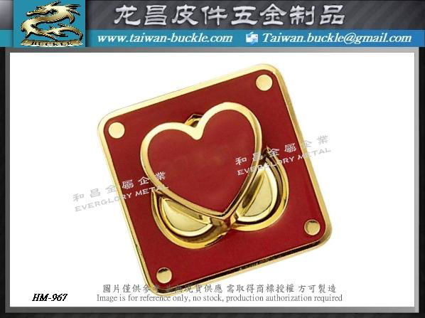 Phụ kiện túi da Wallet purse Petal Magnetic button accessories