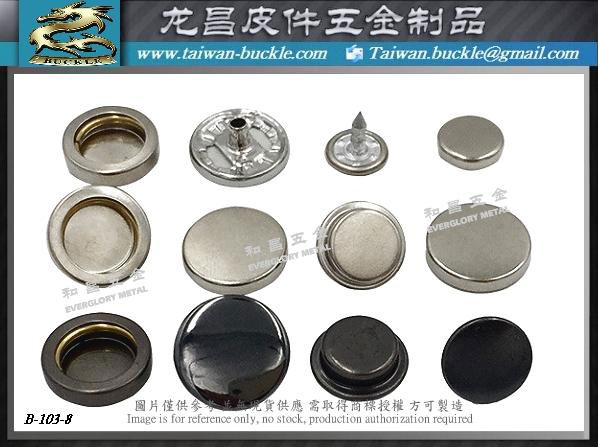 Environmentally friendly electroplating nickel-free metal snap button 2