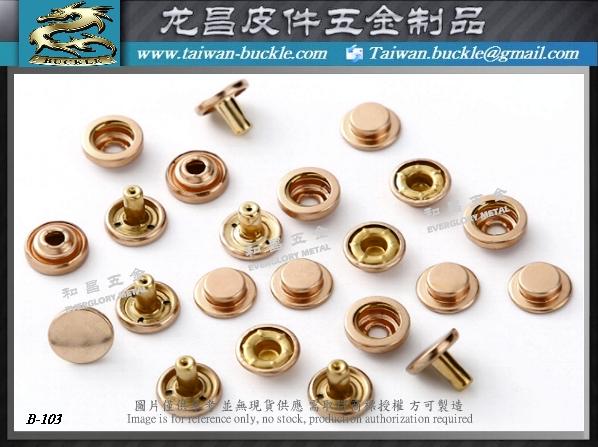 Spring button, metal snap button, male and female Logo button