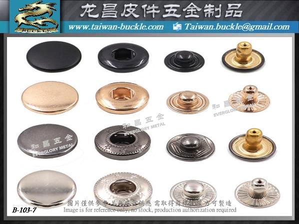 Studs, eyelets, snap buttons, professional manufacturing 3