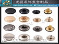Studs, eyelets, snap buttons, professional manufacturing